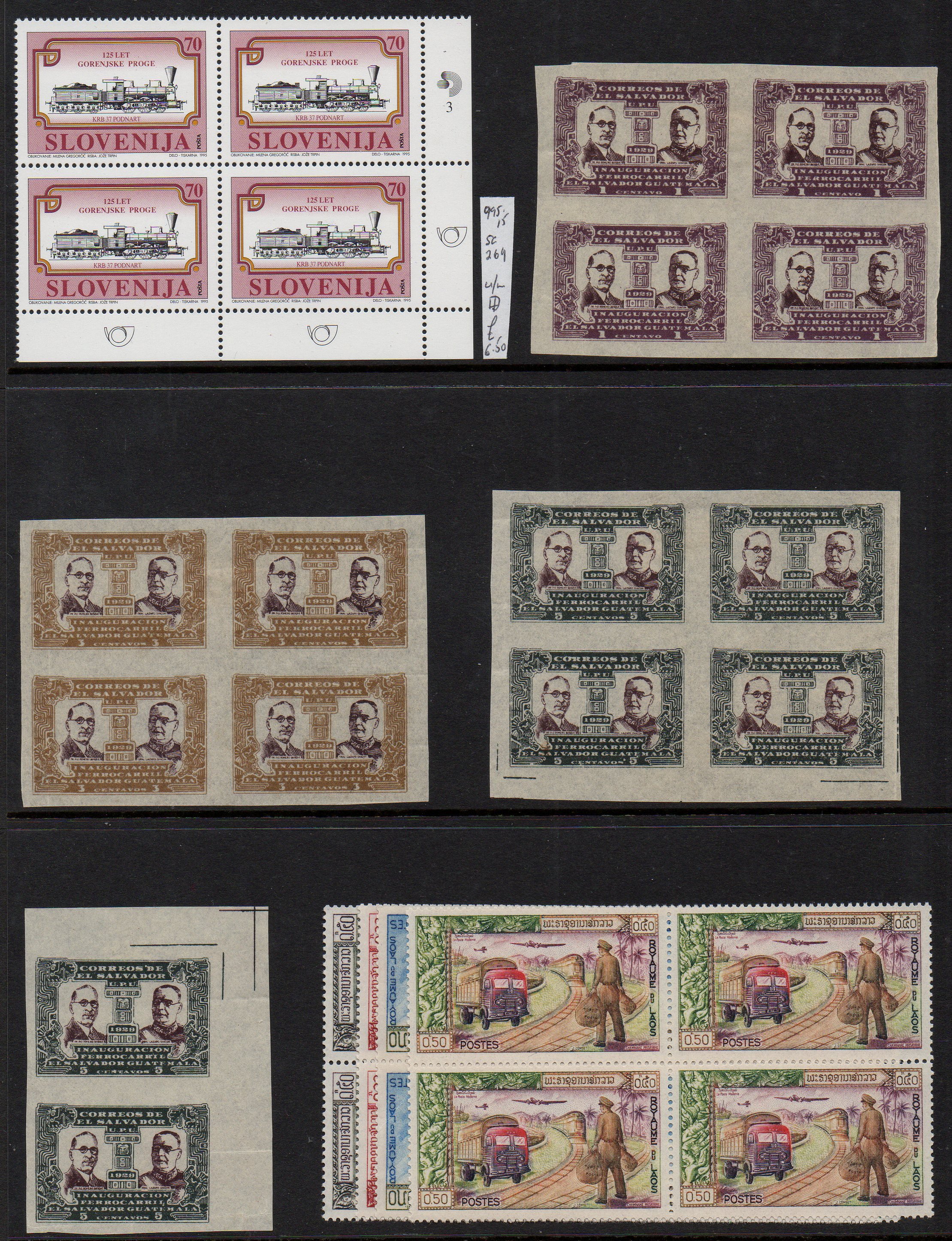 December 2020 Railway Stamps Train Stamps Sellos Ferroviarios Timbres-poste ferroviaires Briefmarken Eisenbahn