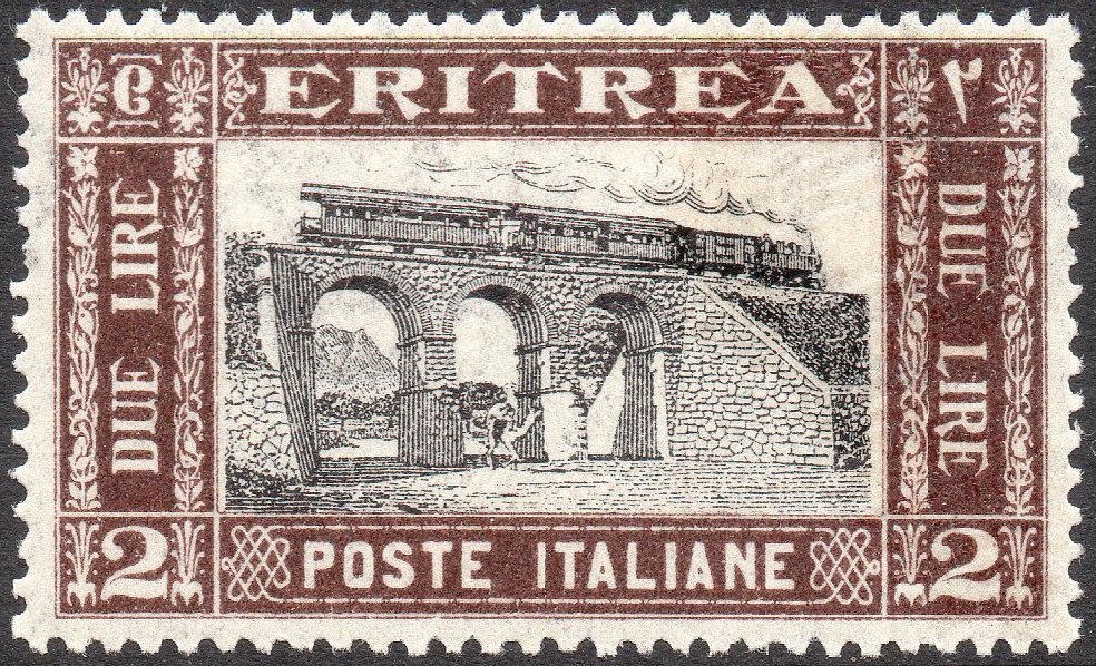 Horn of Africa Eritrea 1930 2L stamp